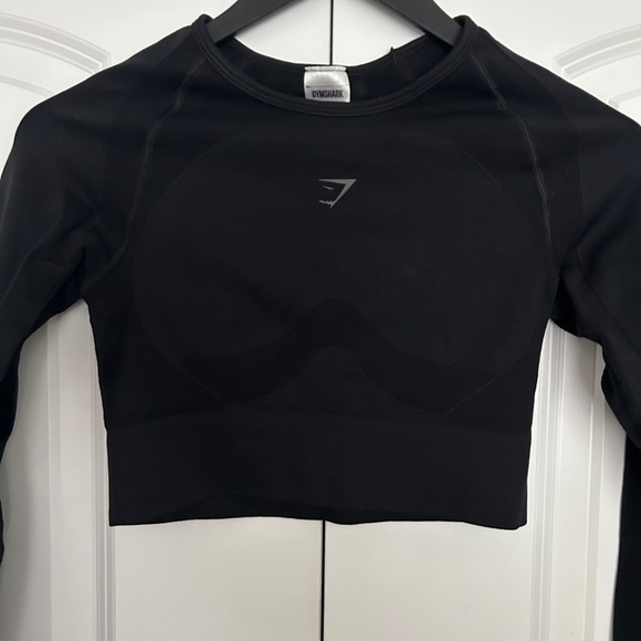 Gymshark FLEX SPORTS LONG SLEEVE CROP TOP - Picture 4 of 5